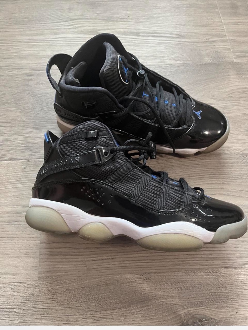 Jordan 6 Rings Black/Hyper-Royal-White (Space Jam)